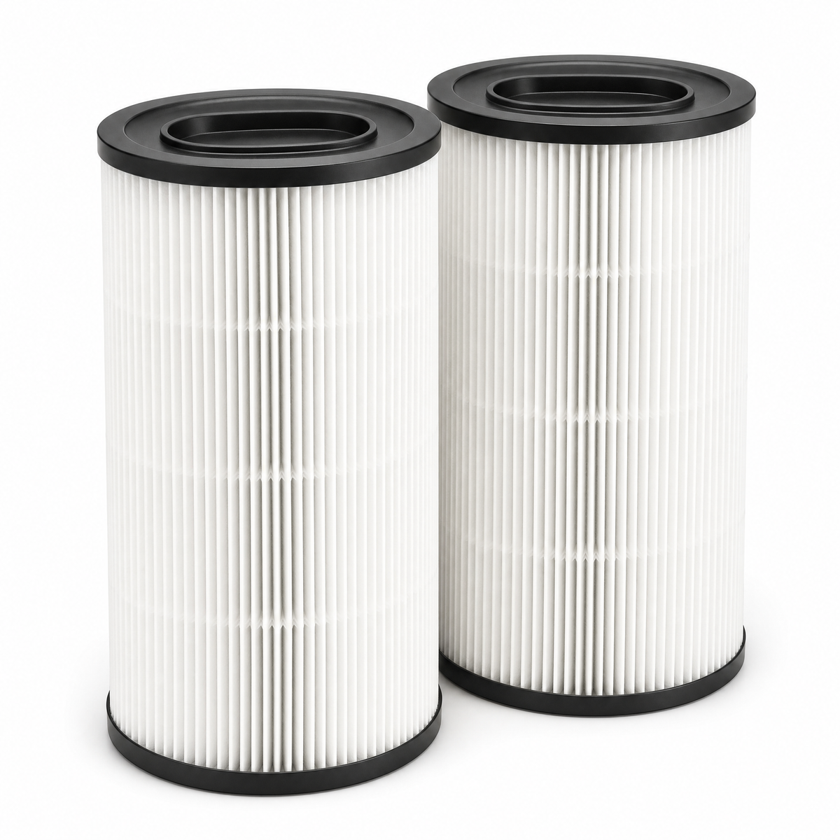 Pair of Orzennia A5 Series replacement filter cartridges on a white background
