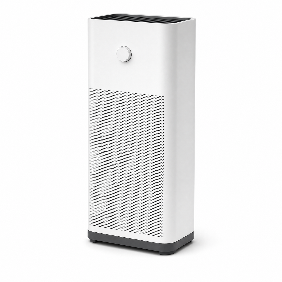 Orzennia A1 air purifier, front three-quarter view on a white background