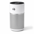 Orzennia A4 air purifier in white, three-quarter view on a white background